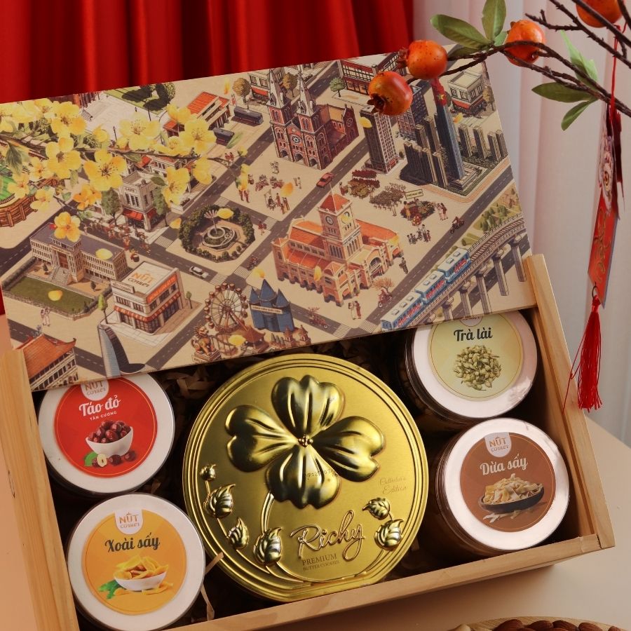 Hộp quà tết